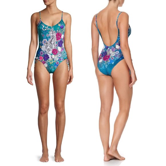 Camilla 'LUNAR GAZING' One-Piece w Tiger Swimsuit